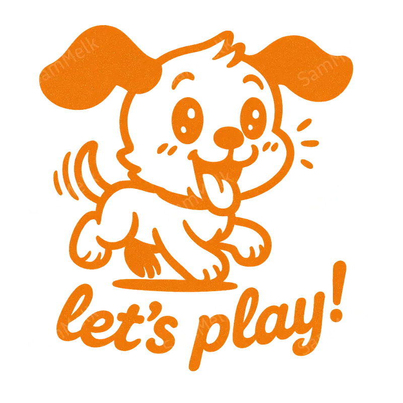 Chibi Style Retro Tshirt Mascot Art