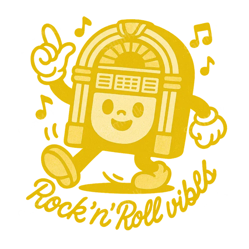 Chibi Style Retro Tshirt Mascot Art