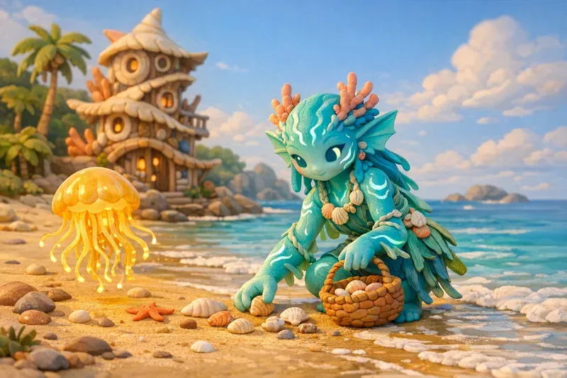 Sunny Clay Dreamscapes