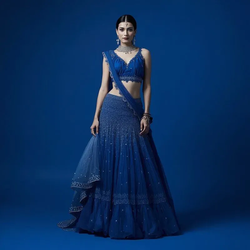 Monochromatic Luxury Fashion Portraits