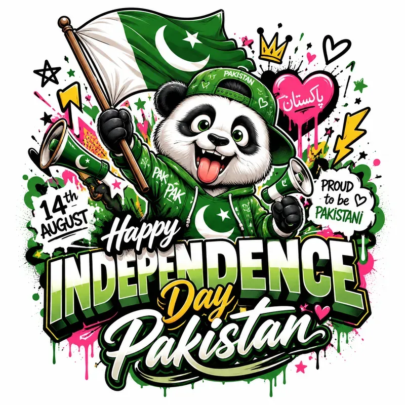 Graffiti Mascot Celebrations
