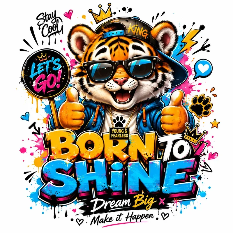 Graffiti Mascot Celebrations