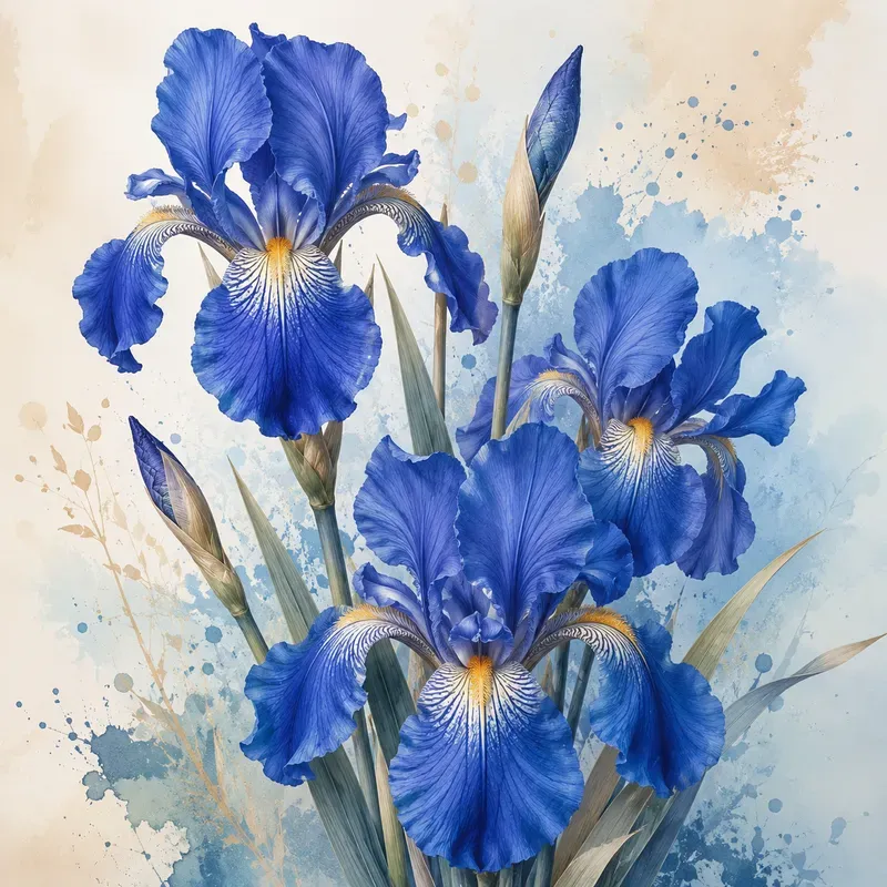 Elegant Botanical Bloom Posters