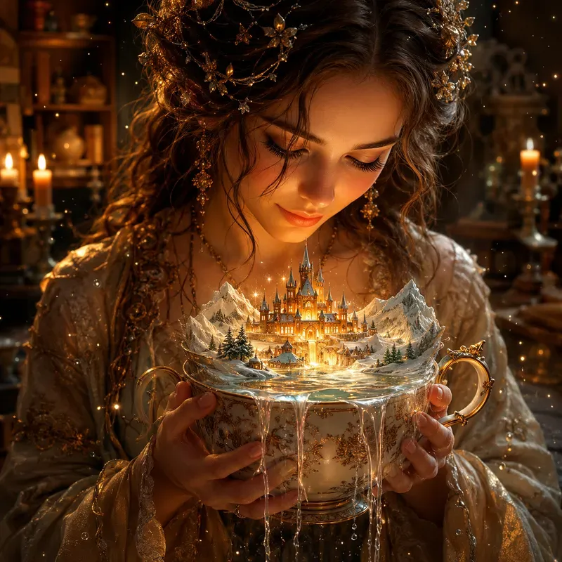 Worlds Cradled In Light