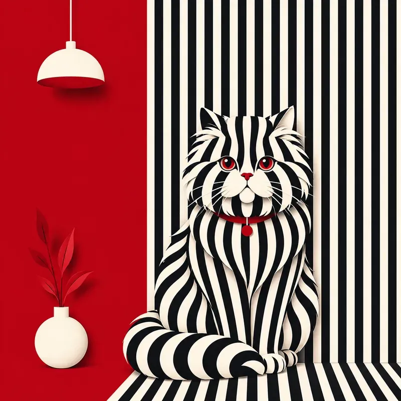 Minimalist Animal Pattern Poster Sets