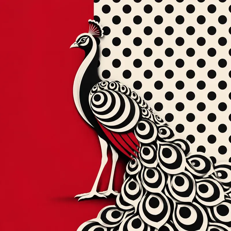 Minimalist Animal Pattern Poster Sets