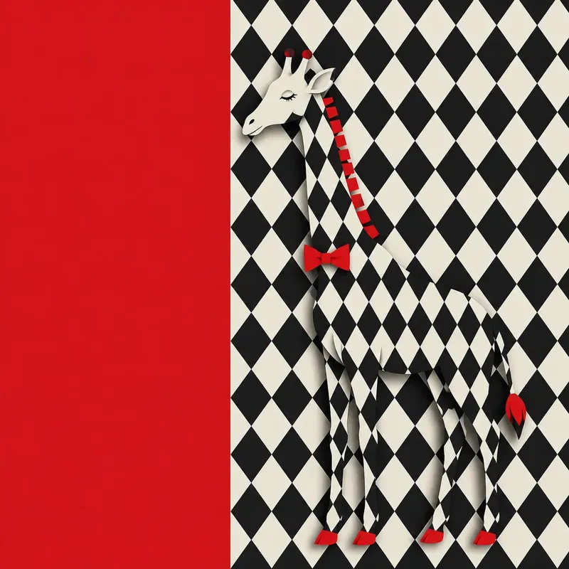 Minimalist Animal Pattern Poster Sets