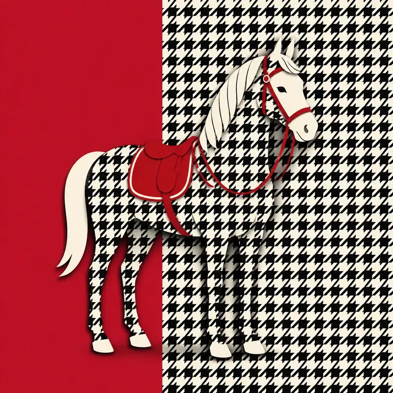 Minimalist Animal Pattern Poster Sets