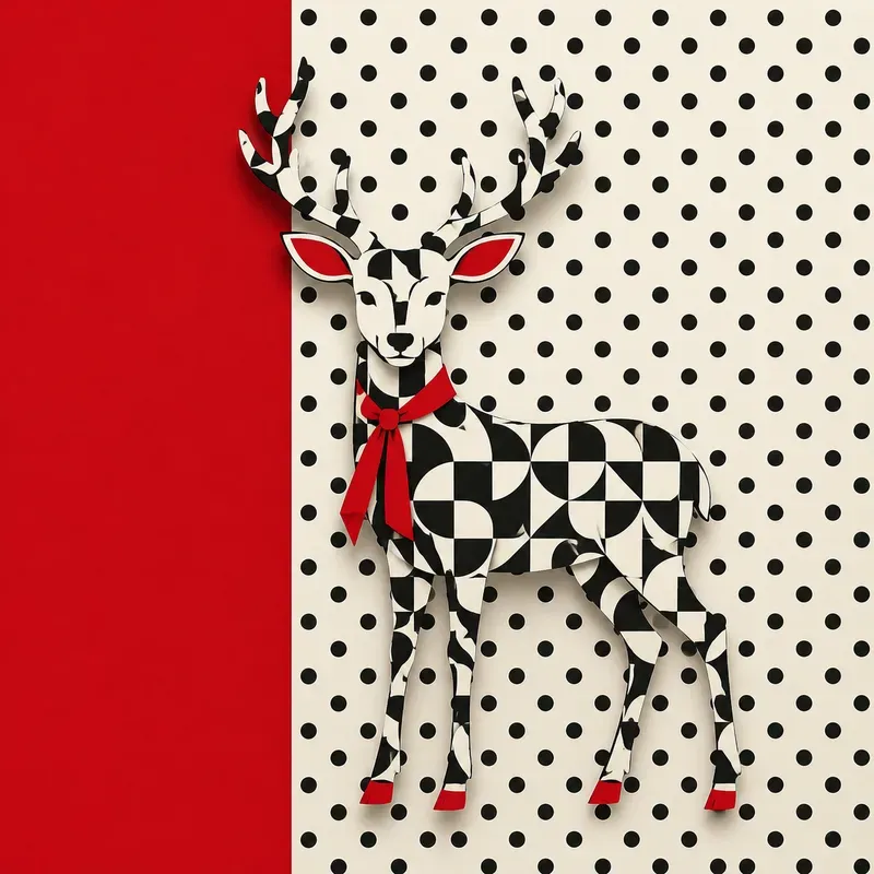Minimalist Animal Pattern Poster Sets