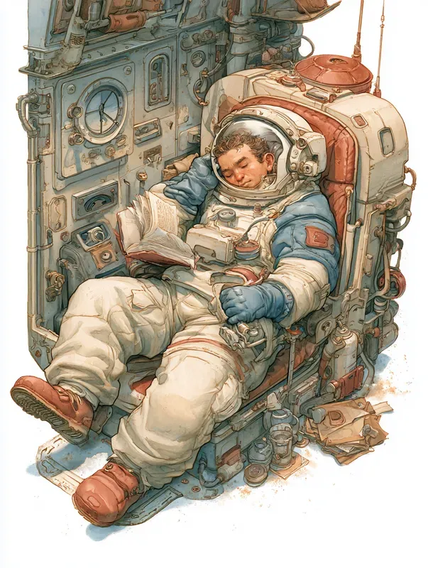Cinematic Watercolor Characters