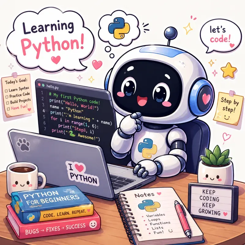 Kawaii Coding Characters