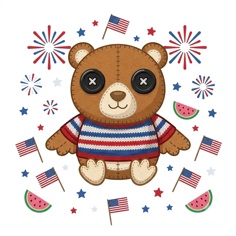 Starspark Plushes 4th Of July Pods