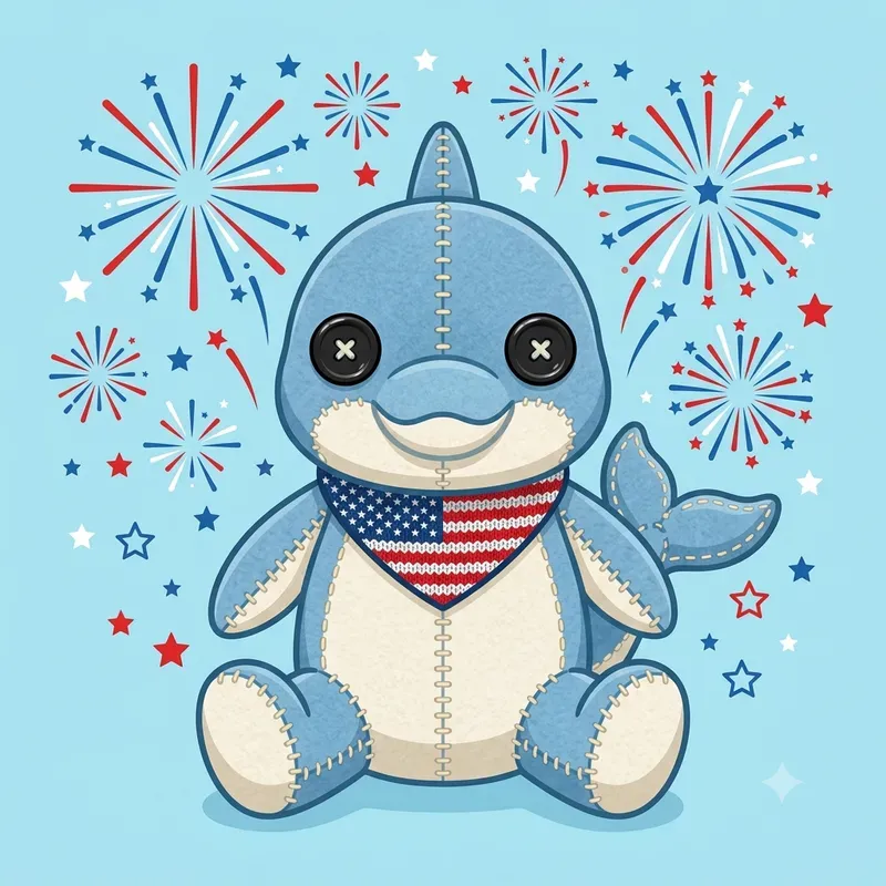 Starspark Plushes 4th Of July Pods