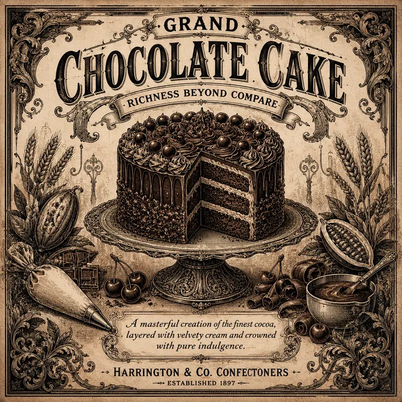 Classic Antique Vintage Ad Generator