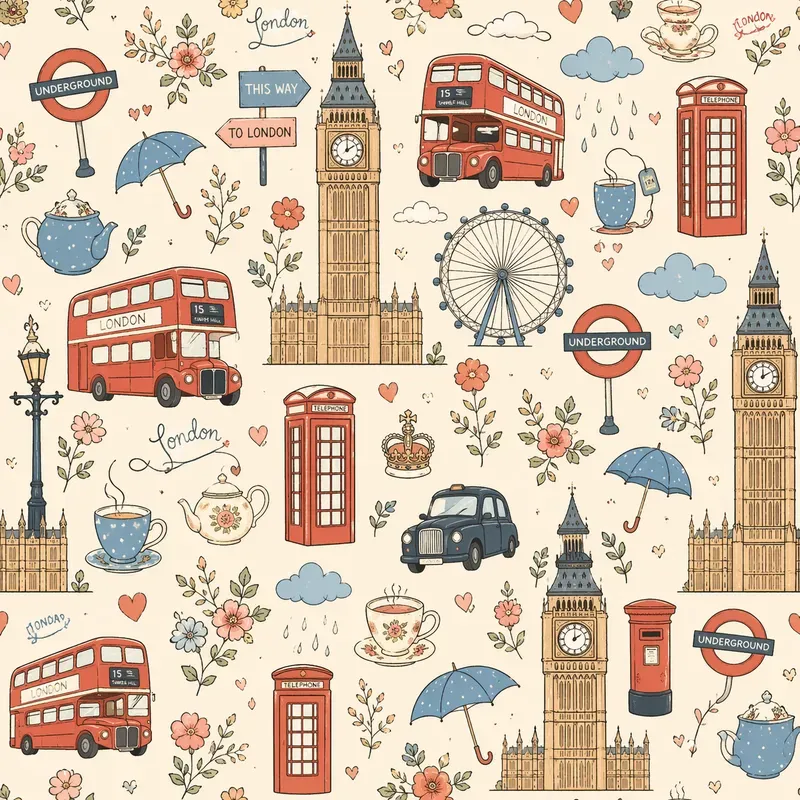 Doodle City Pattern Collections