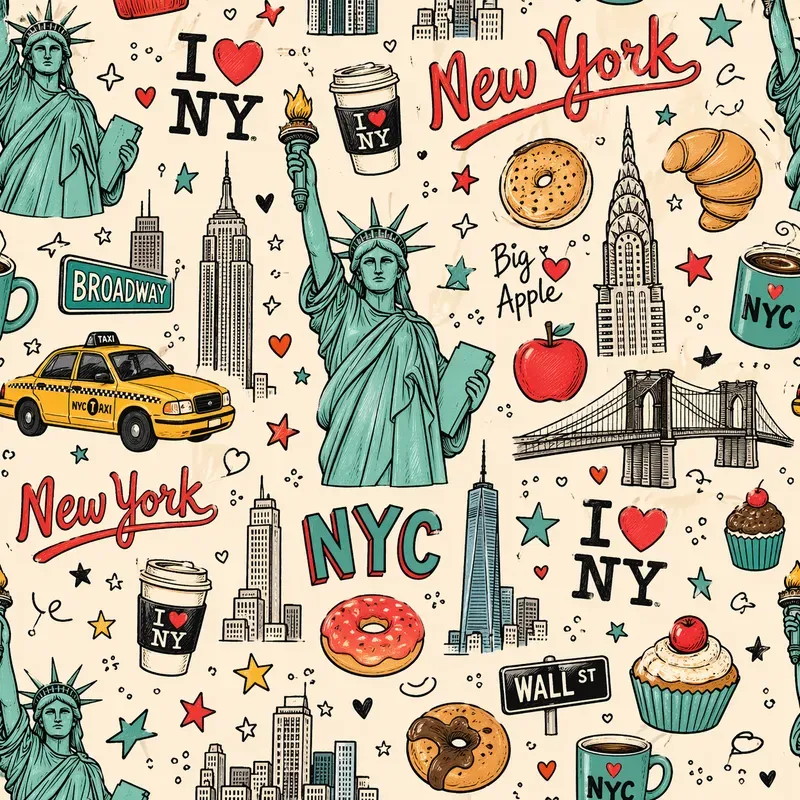 Doodle City Pattern Collections