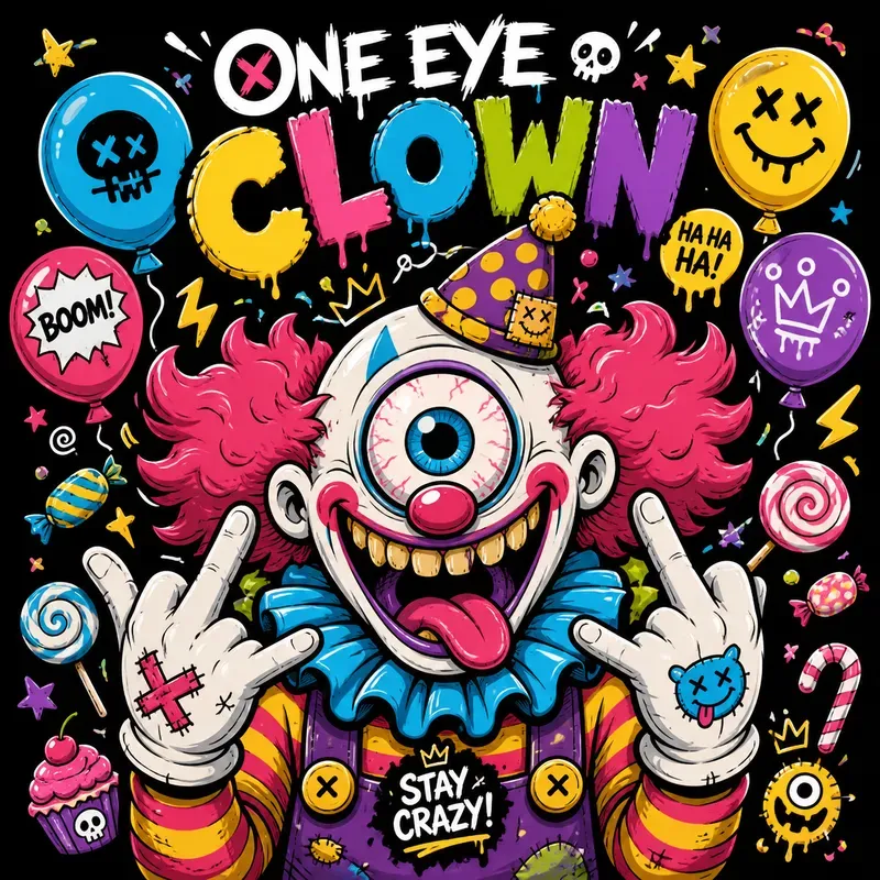 Crazy Cartoon Mascot Poster Packs