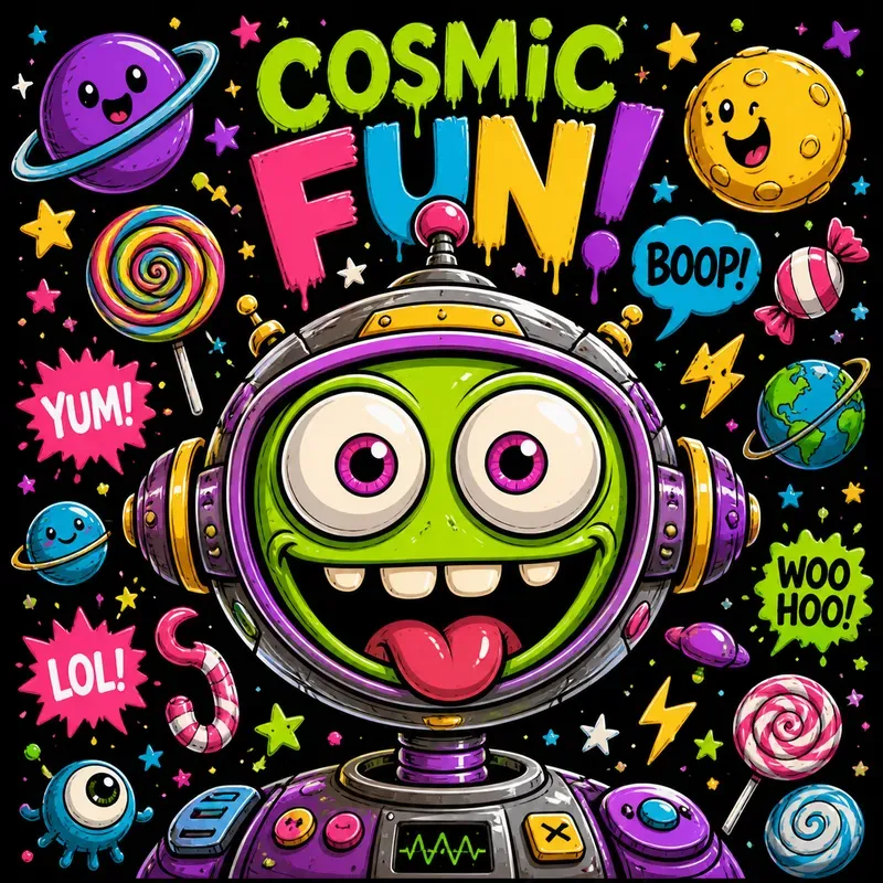 Crazy Cartoon Mascot Poster Packs