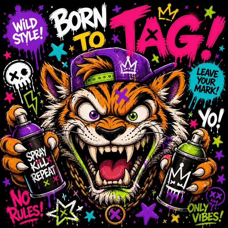 Crazy Cartoon Mascot Poster Packs
