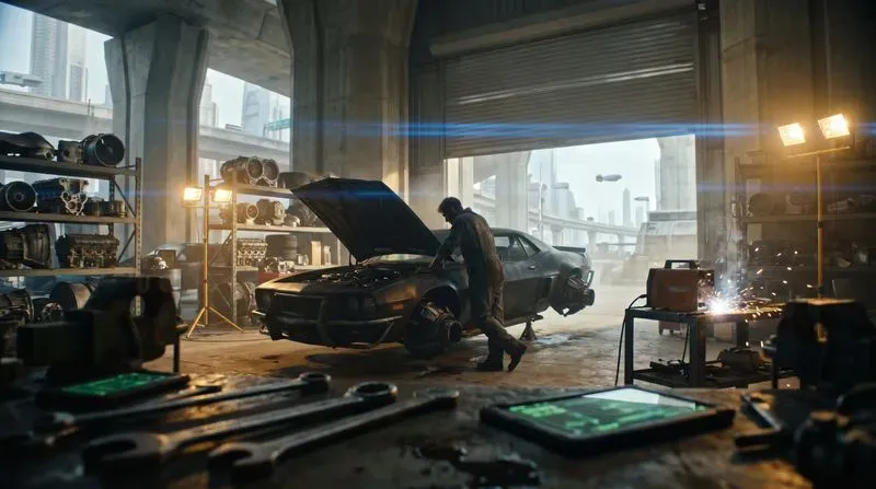 Cinematic Scifi Previsualization Stills