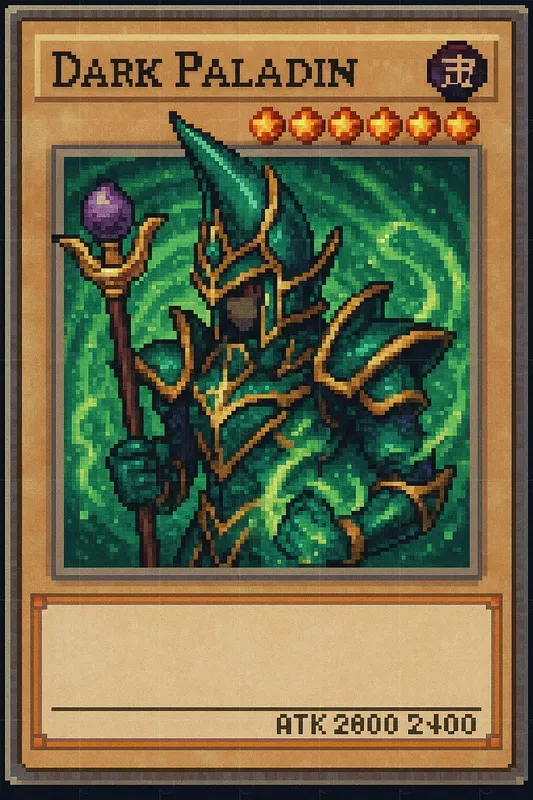 Pixel Art Cards Yugioh