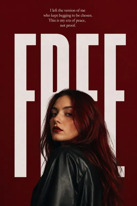 Editorial Typography Portraits
