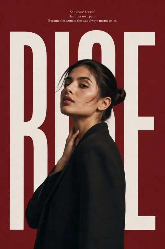 Editorial Typography Portraits