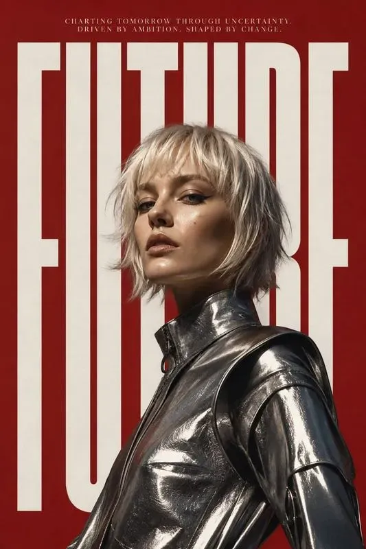 Editorial Typography Portraits