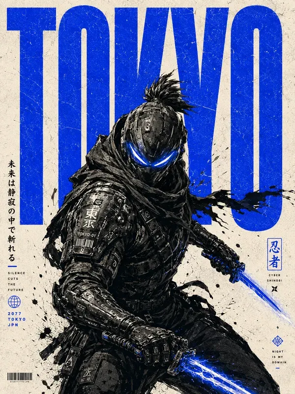 The Urban Grit Character Posters