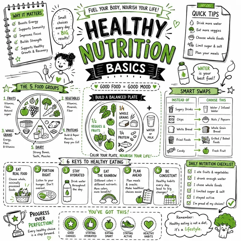 Creative Doodle Learning Poster Guides