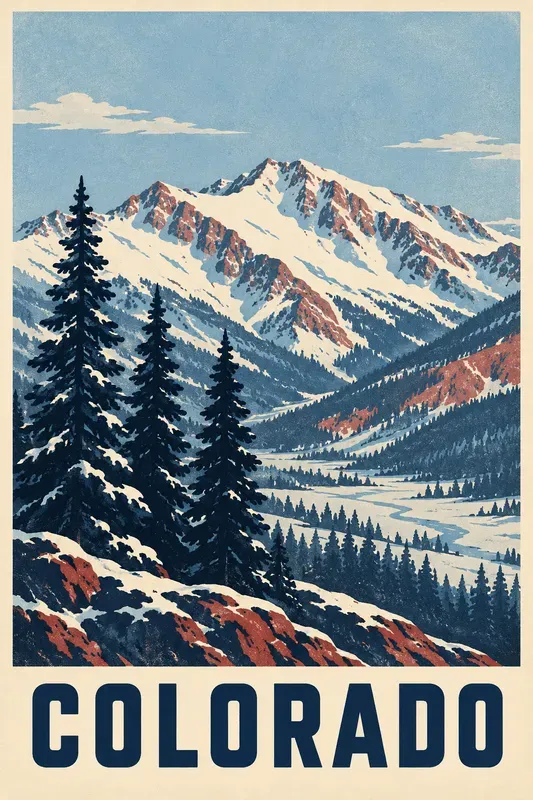 Vintage Poster Destination Wall Art