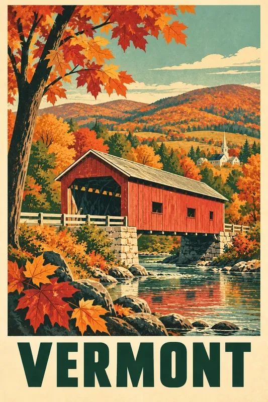 Vintage Poster Destination Wall Art