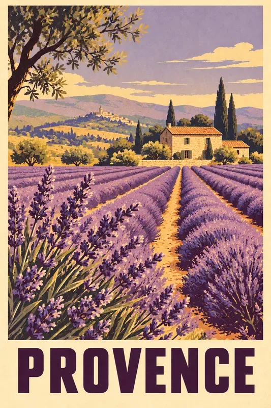 Vintage Poster Destination Wall Art