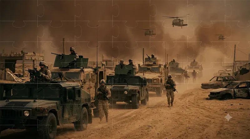 Cinematic War Zone Action Generator