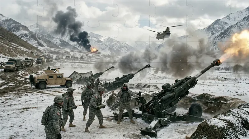 Cinematic War Zone Action Generator