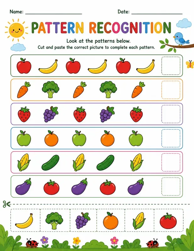 Kids Activity Worksheet Generator