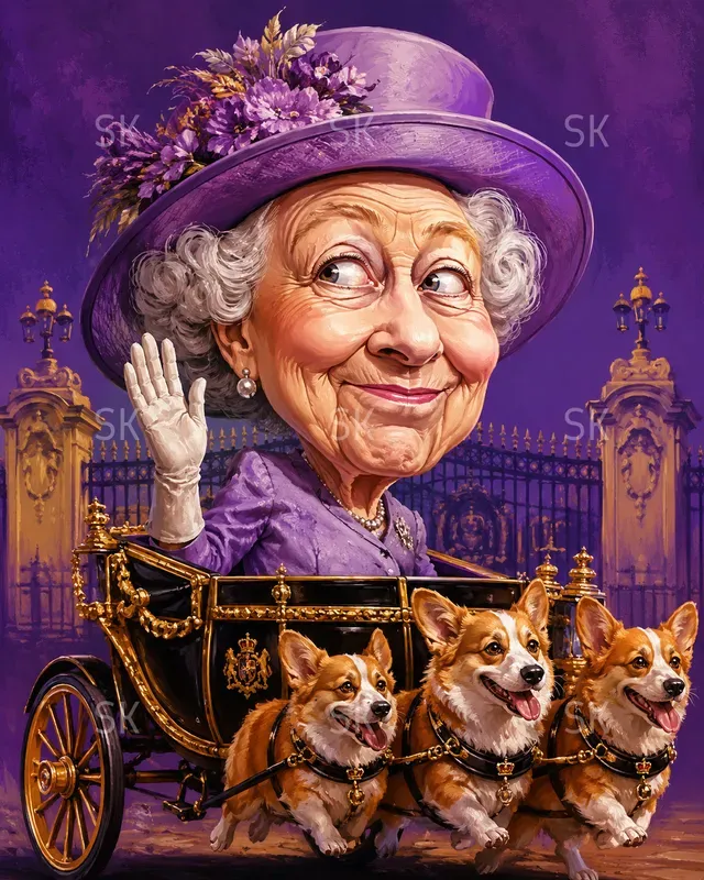 Cinematic Satirical Celebs Caricatures