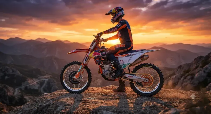 Epic Mountain Motorcycle Landscapes