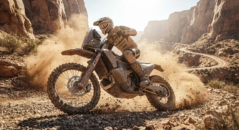 Epic Mountain Motorcycle Landscapes