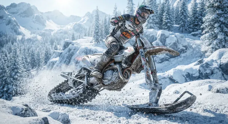 Epic Mountain Motorcycle Landscapes