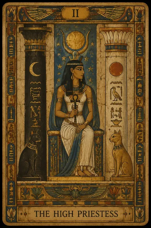 Ancient Egyptian Tarot Card Generator