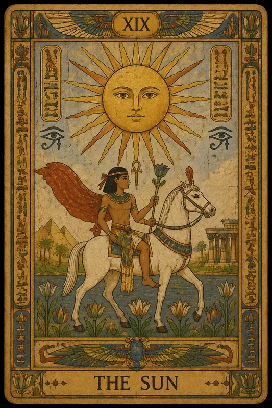 Ancient Egyptian Tarot Card Generator