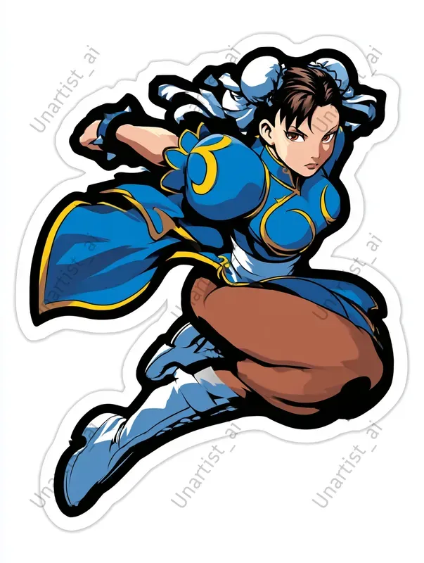 Street Fighter Sticker Art