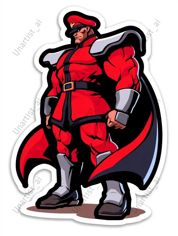 Street Fighter Sticker Art