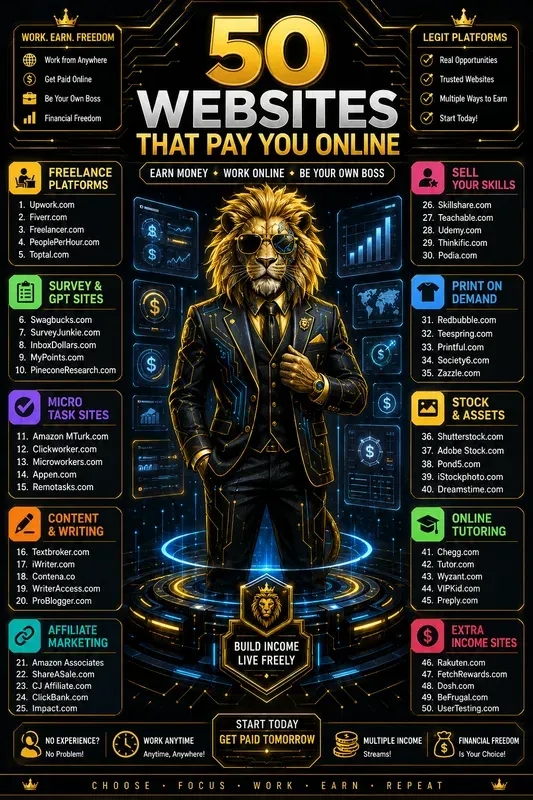 Top Moneymaking Websites