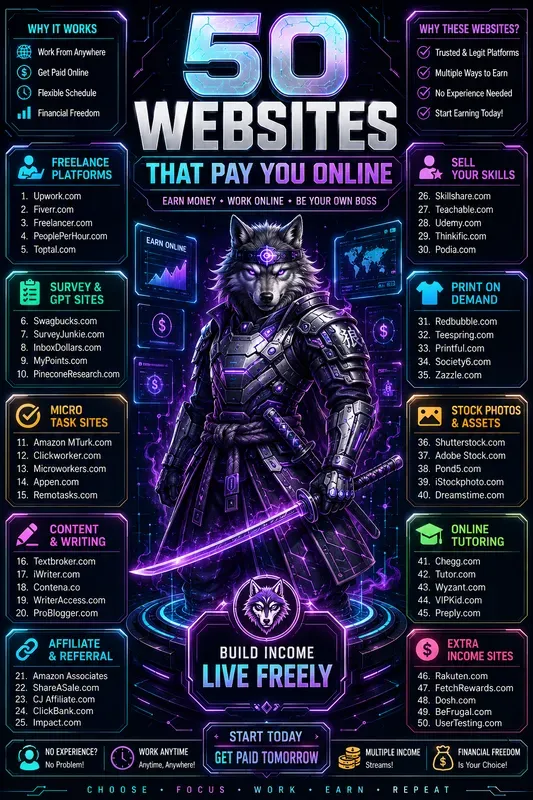Top Moneymaking Websites