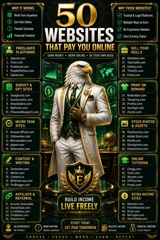Top Moneymaking Websites