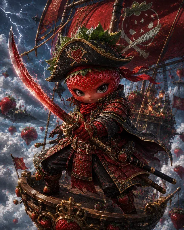 Strawberry Samurai Creators