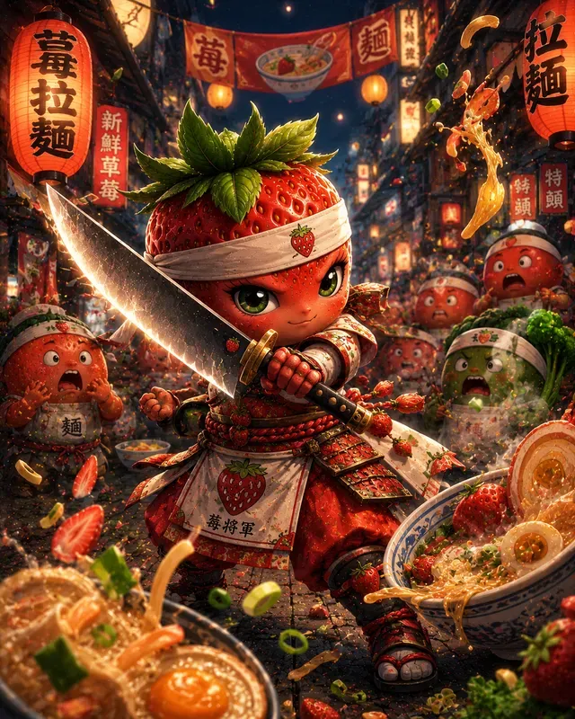 Strawberry Samurai Creators