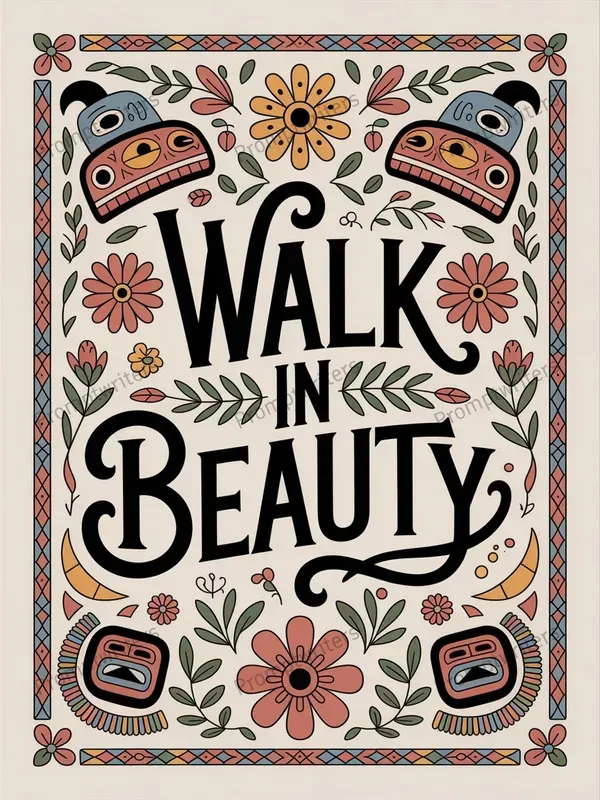 Folk Art Inspired Motivational Posters